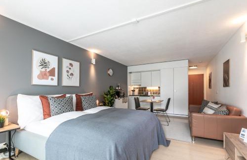 Engelberg Appartement | Spirit Apartments - Studio #3 - Balkon - Parkplatz
