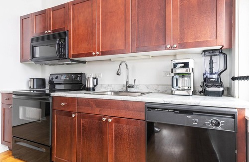 The Loop Appartement | Splendid Loop Studio w/ Gym, Doorman, walk to L & Parks, by Blueground