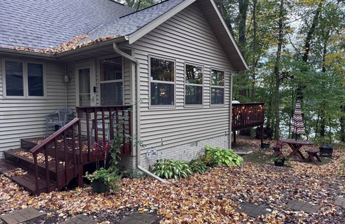 Spooner Cabine | Spooner Shores - Wooded, Lakefront Retreat