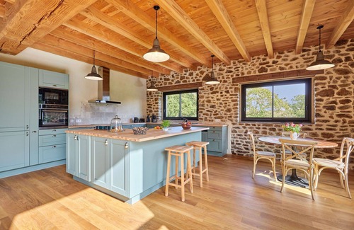 Saint-Aubin-de-Terregatte Maison | Magnifique maison de vacances privée pour 6 personnes avec WIFI, TV, terrasse et animaux admis