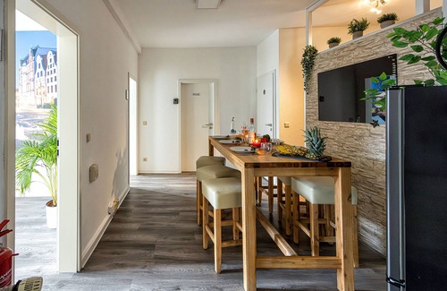 Nordliche Altstadt Appartement | Stadtoase am Doberaner Platz New6pers