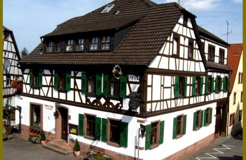 Laudenbach Cottage | Chambre Standard Lit Double N ° 3 - Goldner Engel, Restaurant - Hôtel - Boucherie