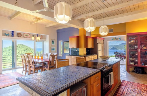 West End Villa | STARGAZER - a tropical retreat & pool, above Long Bay & Smuggler's beaches