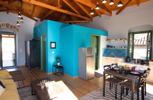 Lefktron Appartement | Stavroulas Stone House in Rigklia, Messinia