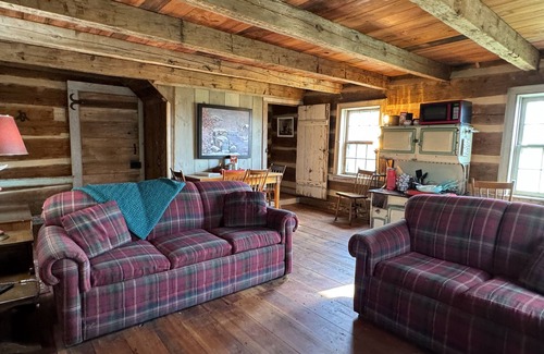 Muncy Cabine | Stay in a Modernized 1800's Historic Log Cabin for Little League World Series!