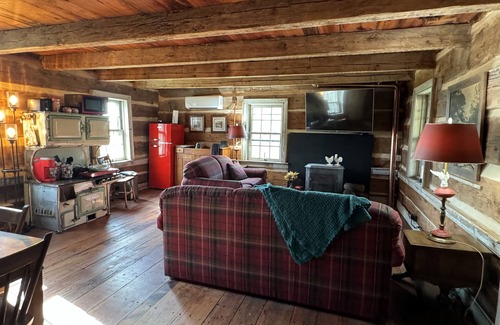Muncy Cabine | Stay in a Modernized 1800's Historic Log Cabin for Little League World Series!