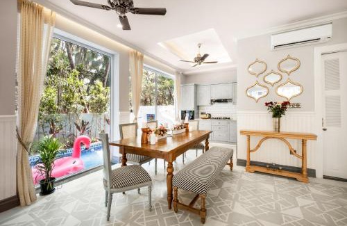 Saligao Villa | Staymaster Tropical Oasis 4 BR Pvt Pool Garden