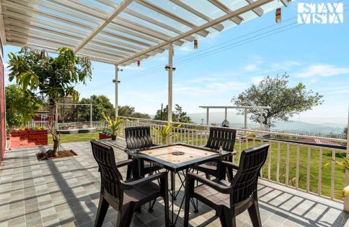 Panhala Villa | StayVista at The Redstone Villa with Bar, Lawn & Pool