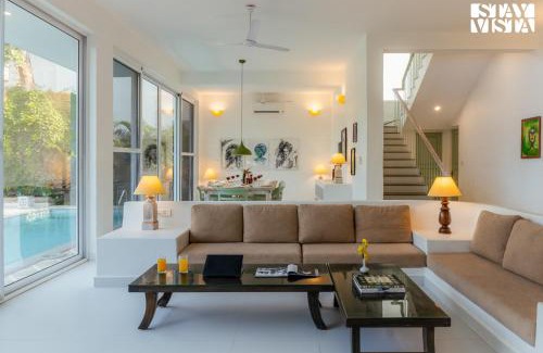 Mandrem Villa | StayVista at Villa Magnifica - Private Pool, Wi-Fi