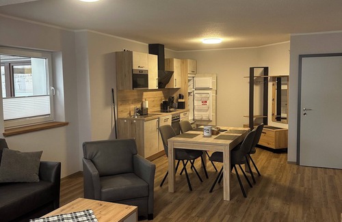 Hergarten Appartement | Steakhaus Büffel Ferienwohnung 2 85 qm Groß