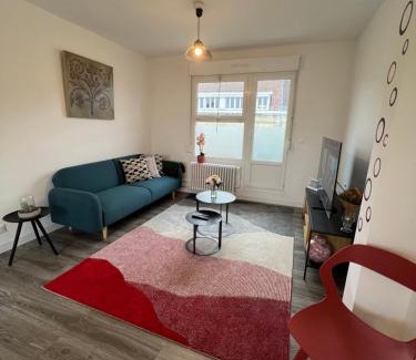 Valenciennes Appartement | « stef one « centre ville 2 chambres 3 voyageurs
