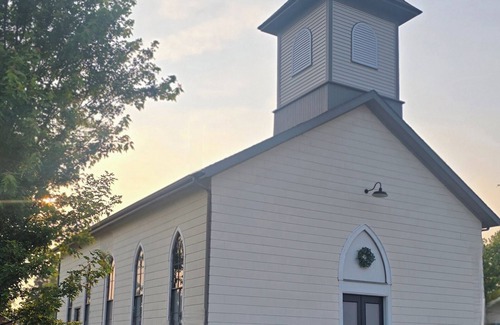 Dickeyville Maison | Step Into a Soulful Hideaway In This Restored 1860s Country Church!
