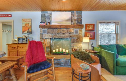 Ludlow Maison | Steps to Lake, 2 Mi to Slopes Cozy Okemo Cabin