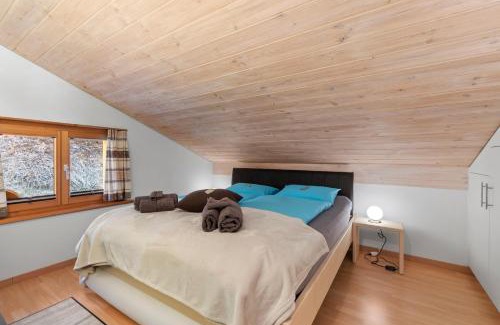 Savognin Appartement | Stilvolle 2.5 Zimmer Wohnung nähe Skigebiet