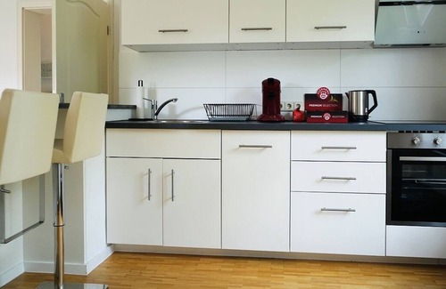 Stadtmitte Appartement | Stilvolles Apartment in Stadtnähe und Wenige Minuten vom Park Entfernt