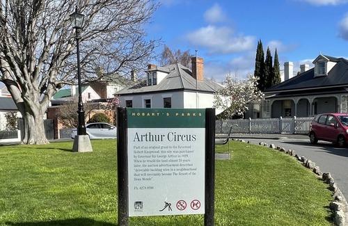 Battery Point Maison | Stone Cottage situé dans l'historique Arthur Circus