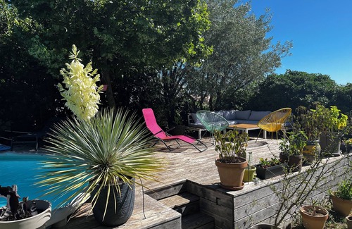 Saint-Genies-des-Mourgues Maison | Maison en pierre à 20 min de Montpellier et 25 min de la mer pour 9-10 personnes