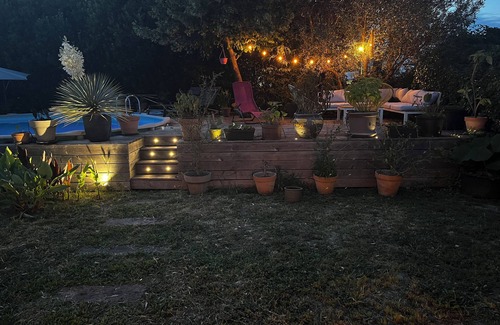 Saint-Genies-des-Mourgues Maison | Maison en pierre à 20 min de Montpellier et 25 min de la mer pour 9-10 personnes