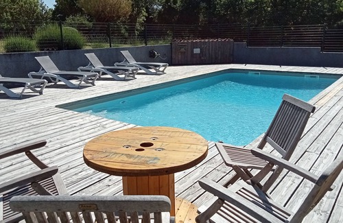 La Chapelle-Gonaguet Maison | Maison en pierre avec piscine privée et jardin – Charme & confort en Dordogne