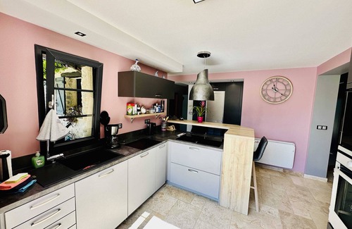 Buis-les-Baronnies Villa | Maison en pierre, piscine, spa, terrain de pétanque, bar extérieur