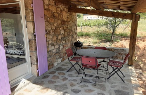Chambonas Maison | Tiny maison avec piscine partagיe א Chambonas