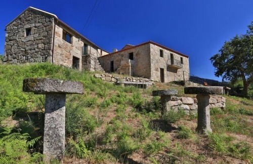 A Caniza Cottage | Maison en pierre à côté d'un vignoble pour 2 personnes. Animaux acceptés.