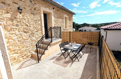 Saint Michel d'Euzet Maison | Mazet en pierre dans la vallée de la Cèze
