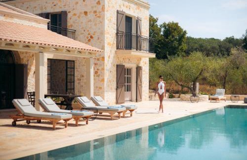 Roda Villa | Stone villa situated in the heart of an impressive estate, in one of the most scenic and secluded parts of Corfu’s northeast iconic Mediterranean coastline.