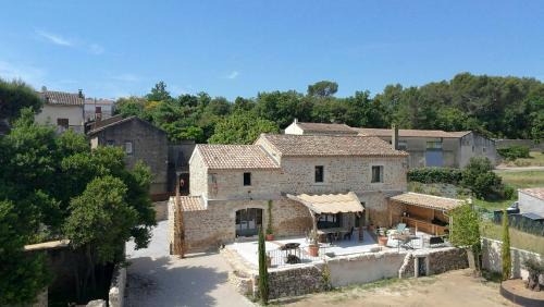 Tresques Maison | Stone Villa With Pool Between Uzès And Avignon