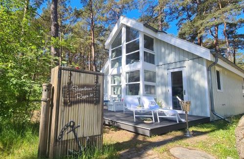 Gohren Maison | Strandhaus Rügen - Meerblick, Sauna, Kamin & Whirlpool