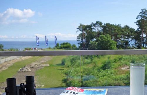 Binz Appartement | Strandresort Prora - WG 201 mit Meerblick und IR-Sauna
