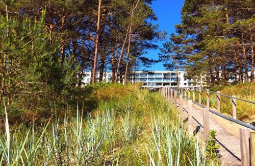 Binz Appartement | Strandresort Prora - WG 201 mit Meerblick und IR-Sauna
