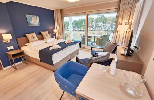 Binz Appartement | Strandresort Prora - WG 316 mit Meerblick und IR-Sauna