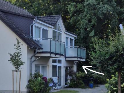Monchgut-Granitz Appartement | Strandtraum Lobbe Fewo 20 bis 4 Personen, auf Anfrage mit Strandkorb