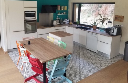 Brouzet-les-Quissac Maison | Maison en paille avec grand bassin de baignade au pied des Cévennes