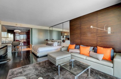 Las Vegas Appartement | Strip View Luxury Studio No Resort Fee Palms Place