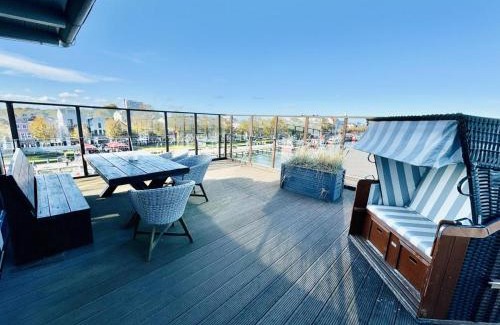 Warnemuende Appartement | Stromdampfer, Lounge