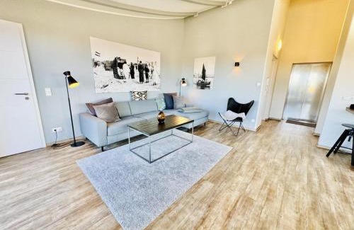 Warnemuende Appartement | Stromdampfer, Lounge