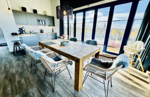 Warnemuende Appartement | Stromdampfer, Lounge