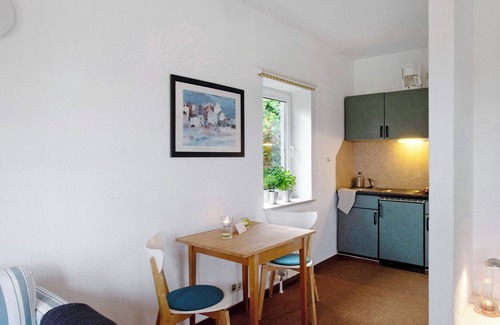 Klein Bollhagen Appartement | Studio 'Fewo Ostseeblau - Fulgenhaus' avec balcon