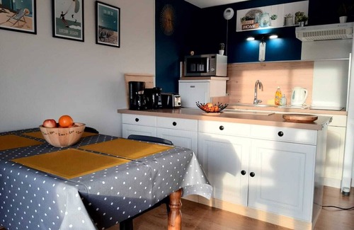 Stella-Plage Appartement | Studio 1 - 4 pers à 300m de la plage avec vue mer