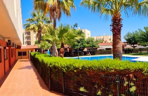 Sector M - Malvasia Appartement | Studio '100m from the Beach' with Shared Pool, Private Terrace and Wi-Fi