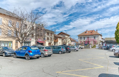 Arvillard Appartement | Studio '105' avec piscine partagée, terrasse partagée et Wi-Fi