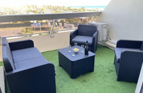 Naturist Village Appartement | Studio 2 couchages CAP D'AGDE NATURISME CN060-L51