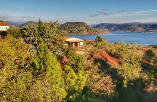 Liausson Appartement | Studio 22 m2, terrasse vue lac, dans propriété face au Lac du Salagou