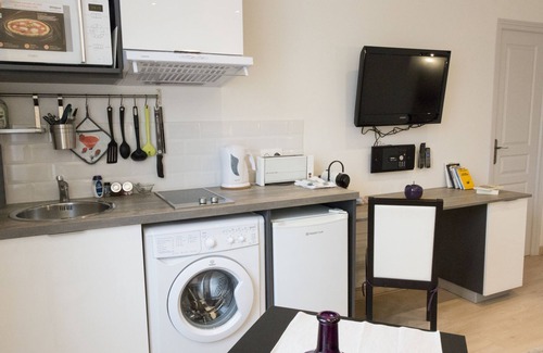 Vittel Appartement | Studio 24 vue jardin