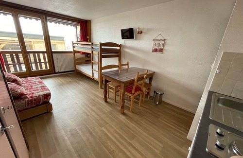 Plagne Centre Appartement | Studio 4 places Vue Mont Blanc - Plagne Centre