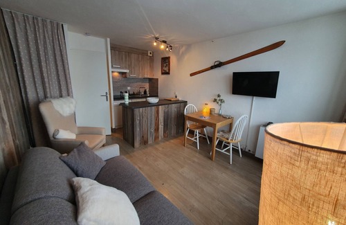 Le Lavachet Appartement | Studio 4 pers. 100m from the nearest chairlift, return on skis