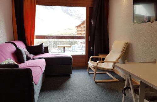 Arc-2000 Appartement | Studio 4 pers. à Arc 2000, ski aux pieds, balcon sud, centre station, près commerces et loisirs - FR-1-411-451