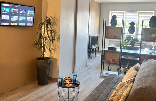 Basse-Ham Appartement | Studio 40m2 Quartier Résidentiel à 10mn Thionville et proche CNPE